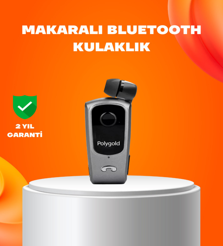 Klipsli Tasarımlı Bluetooth Kulaklık Uzun Pil Ömrü - Lisinya