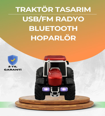 Taşınabilir Nostaljik Araç Tasarımlı Bluetooth Hoparlör - Lisinya