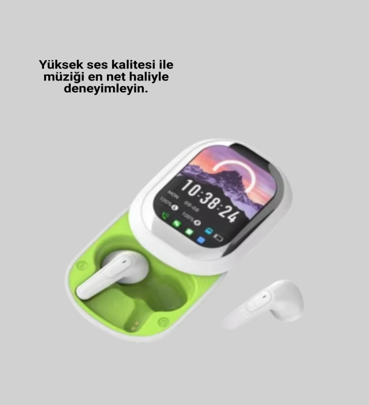 Gürültü Engelleyici Uzun Pil Ömürlü Stereo Bluetooth Kulak İçi Kulaklık - Lisinya