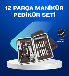 Tüm İhtiyaçlara Uygun Taşınabilir Manikür & Pedikür Seti - Lisinya