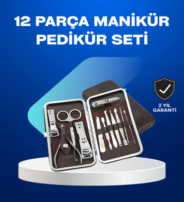 Tüm İhtiyaçlara Uygun Taşınabilir Manikür & Pedikür Seti - Lisinya