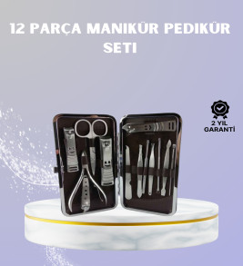 Seyahat İçin Taşınabilir Deri Çantalı Bakım Seti - Lisinya