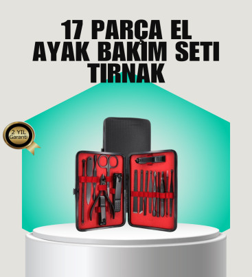 Siyah Kaymaz Teknolojili El ve Ayak Bakım Seti - Lisinya