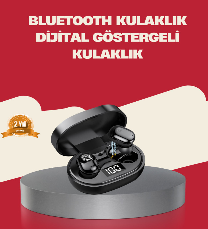 Gürültü Azaltmalı Mikrofonlu Bluetooth Kulaklık - Lisinya