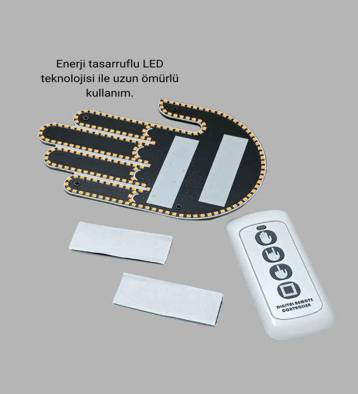 203 LED’li Yüksek Görünürlüklü Jest Işığı - Lisinya