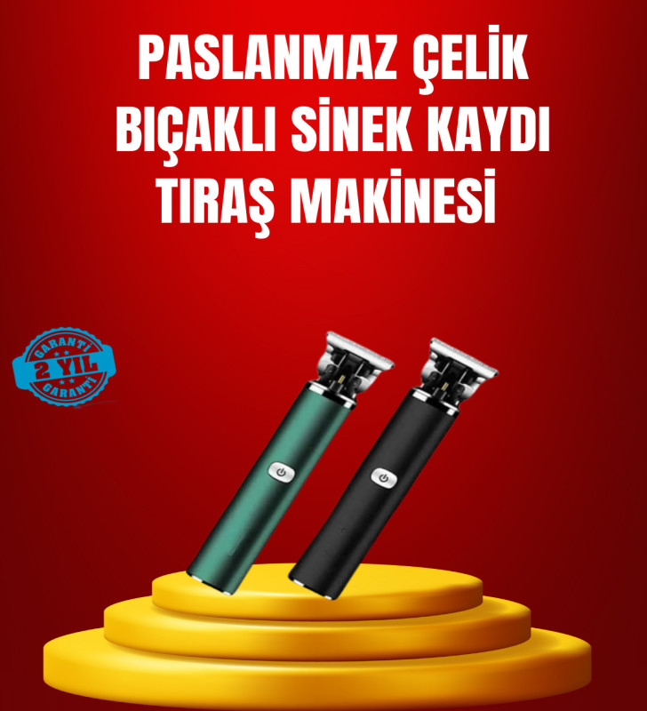 Ergonomik Tasarımlı Dayanıklı Metal Gövdeli Saç Kesme Makinesi - Lisinya