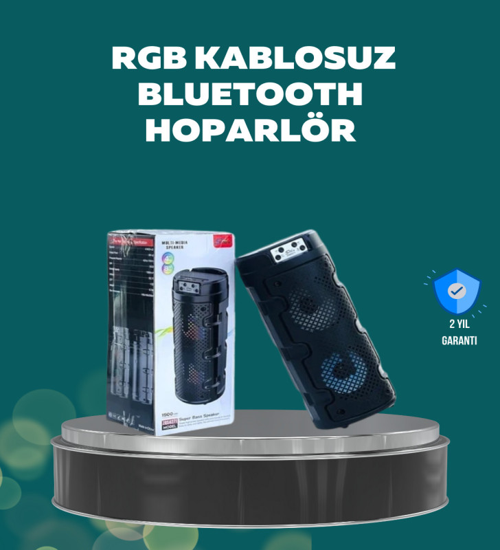 Uzun Pil Ömrü Sunan Kablosuz Bluetooth Hoparlör - Lisinya