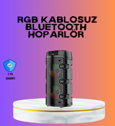 Güçlü Bass ve Net Tiz Özellikli Kablosuz Hoparlör - Lisinya