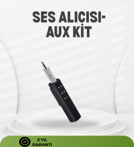 Kablosuz Ses Çözümü – 3.5mm Jaklı Bluetooth Müzik Alıcısı - Lisinya