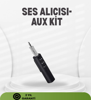 Kablosuz Ses Çözümü – 3.5mm Jaklı Bluetooth Müzik Alıcısı - Lisinya