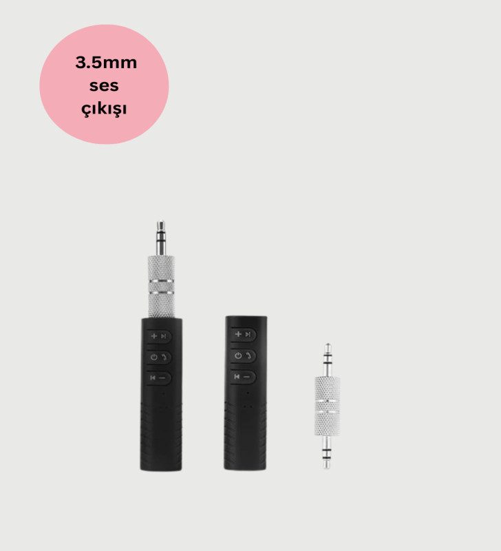 Kablosuz Ses Çözümü – 3.5mm Jaklı Bluetooth Müzik Alıcısı - Lisinya