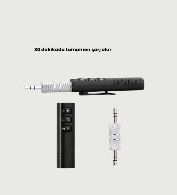 Kablosuz Ses Çözümü – 3.5mm Jaklı Bluetooth Müzik Alıcısı - Lisinya