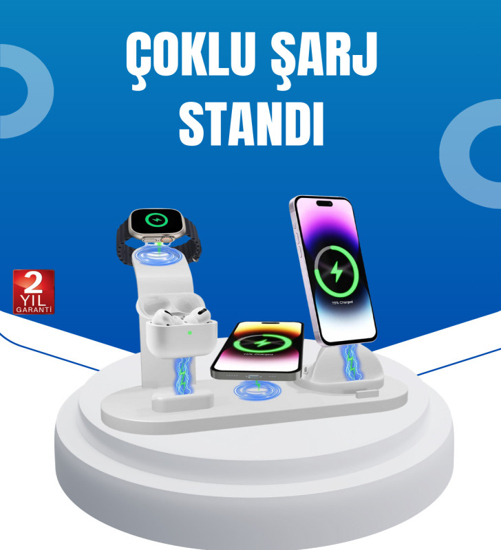 Aşırı Şarj Koruması Sunan Kablosuz Şarj Cihazı - Lisinya