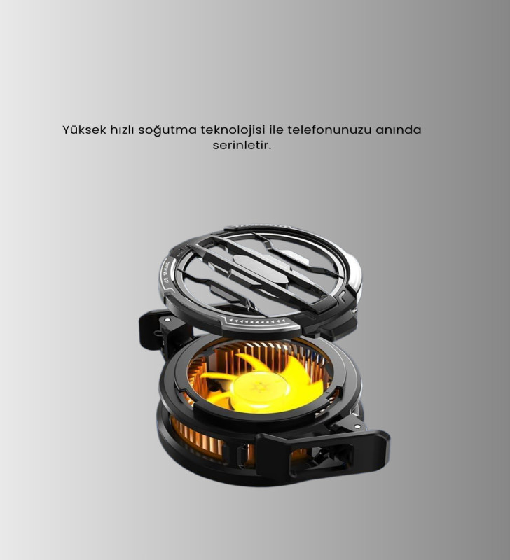 Manyetik Montajlı Kompakt Telefon Soğutucu - Lisinya