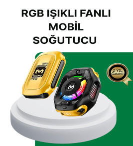 7 Kanatlı Vortex Fanlı Akıllı Telefon Soğutma Aparatı - Lisinya