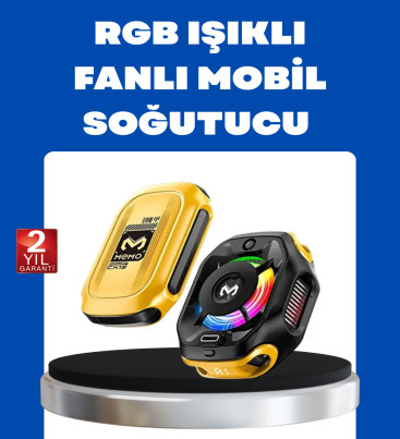 Manyetik Montajlı Dijital Ekranlı Telefon Soğutucu - Lisinya