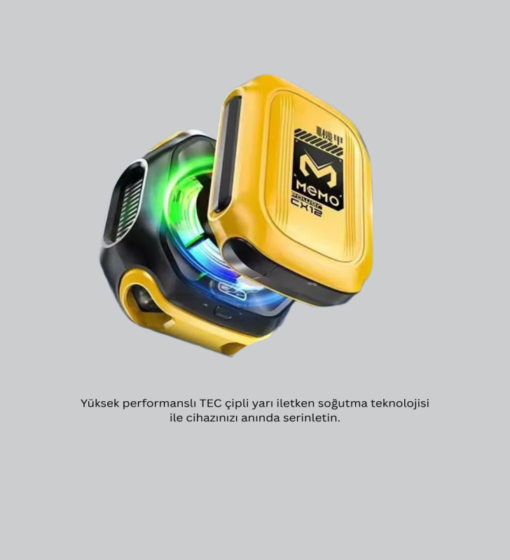 Manyetik Montajlı Dijital Ekranlı Telefon Soğutucu - Lisinya