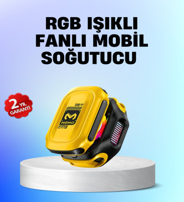 Yarı İletken Çipli RGB Işıklı Telefon Soğutucu - Lisinya