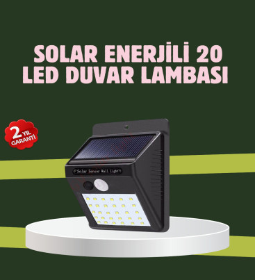 Kablo Gerektirmeyen Solar LED Bahçe ve Veranda Işığı - Lisinya