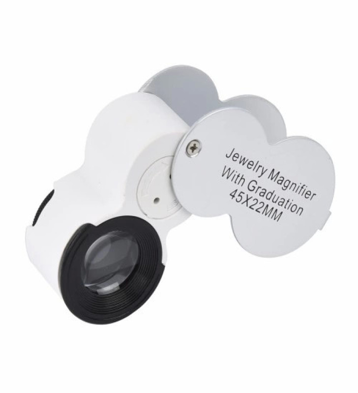 -45x22 Ledli Para Algılama Ve Mezuniyet Takı Değerleme Büyüteç ( Lisinya )