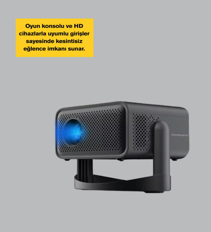 Full HD 1080P HDR Destekli Akıllı Projeksiyon Cihazı - Lisinya