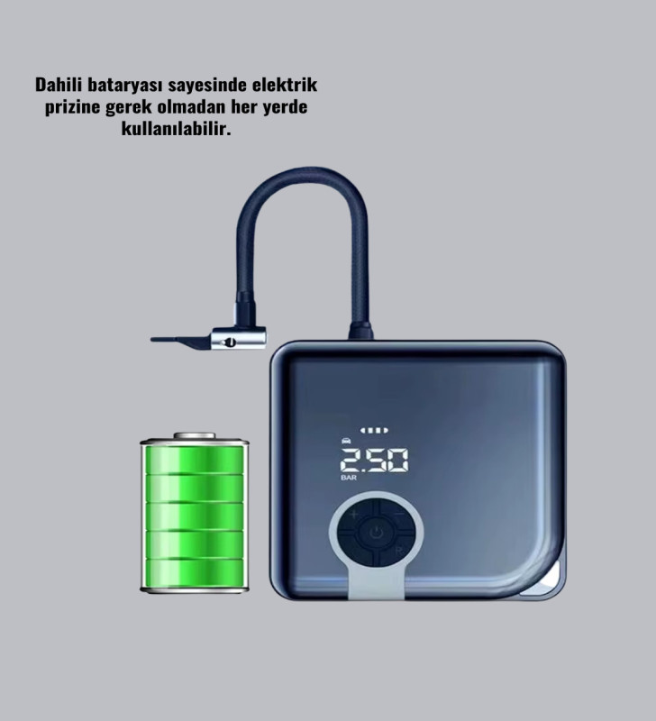 ZC001 LED EKRANLI ARAÇ POMPASI - Lisinya