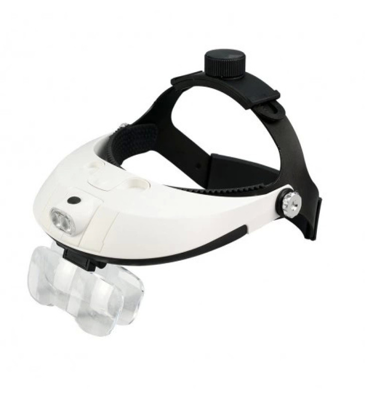 -5 Mercekli çok Fonksiyonlu, Başlık Tip ışıklı Büyüteç 81001H ( Lisinya )