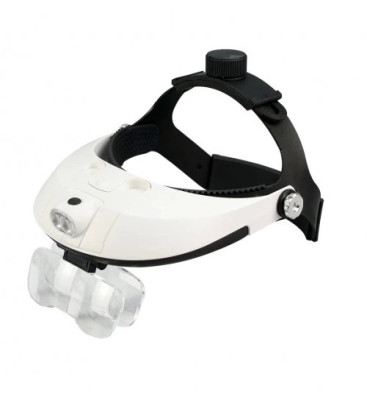 -5 Mercekli çok Fonksiyonlu, Başlık Tip ışıklı Büyüteç 81001H ( Lisinya )