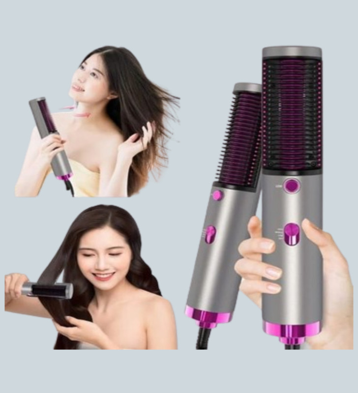 Ergonomik Tasarımlı Hafif ve Taşınabilir Sıcak Hava Fırçası - Lisinya