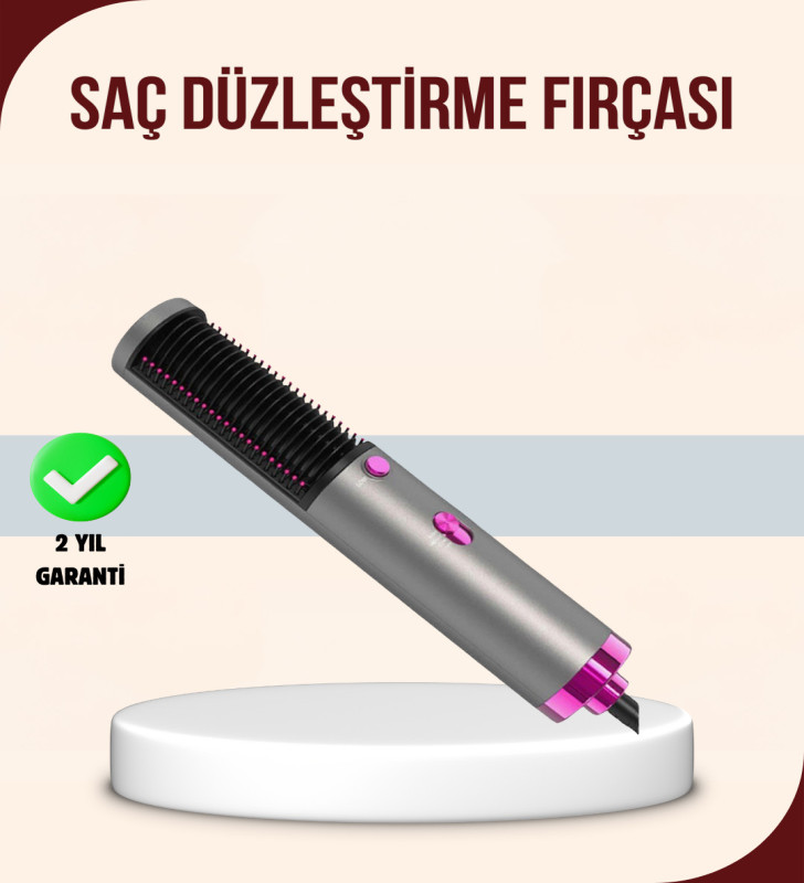 Profesyonel İyon Teknolojili Sıcak Hava Fırçası - Lisinya