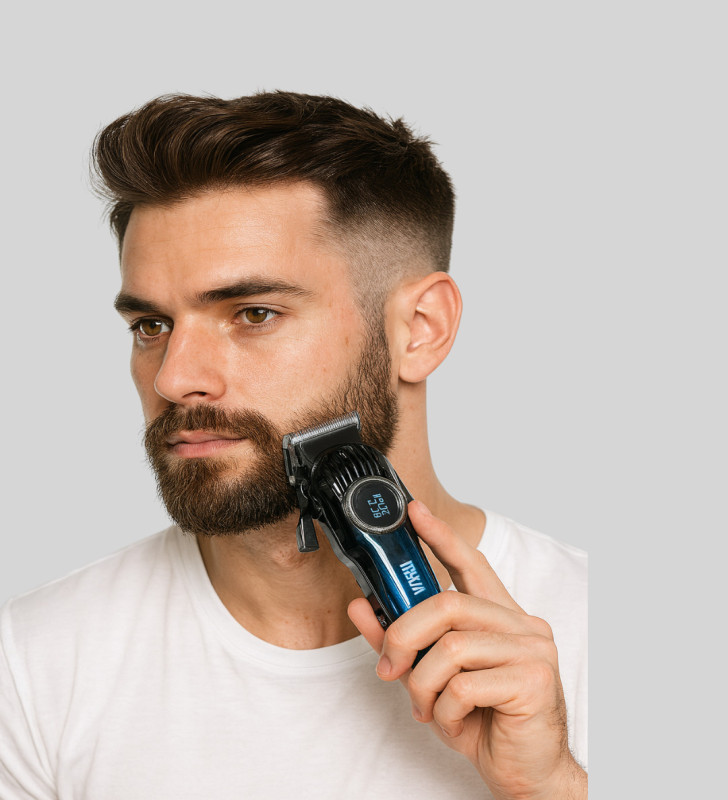 Uzun Çalışma Süreli LCD Göstergeli Saç Kesme Makinesi - Lisinya