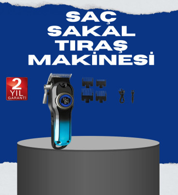 USB Type-C Şarjlı Kablosuz/Kablolu Erkek Tıraş Makinesi - Lisinya