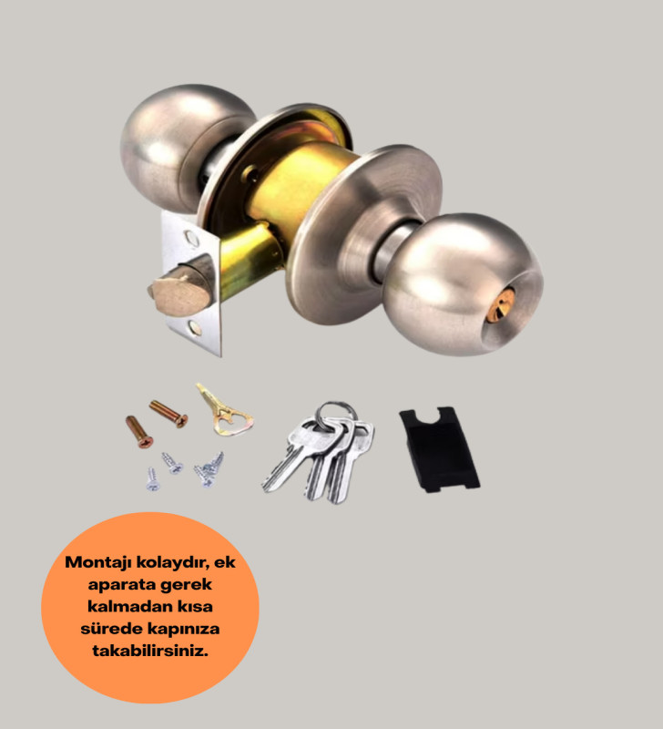 Topuzlu Kapı Kilidi - Lisinya