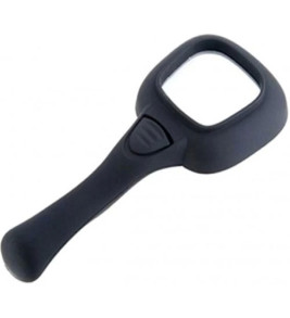 -6 Ledli Ve Mor Işıklı Büyüteç 60mm ( Lisinya )