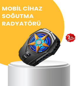 Dijital Göstergeli Evrensel Telefon Soğutma Fanı - Lisinya