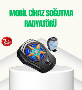 Oyunlar İçin Güçlü Telefon Soğutucu Fan Dijital Ekranlı - Lisinya