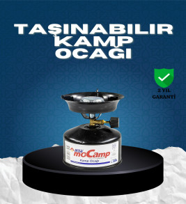Kamp Ocağı Seti Taşınabilir Tüp ve Denge Aparatlı - Lisinya