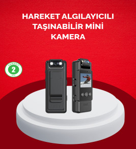 Mini Kamera 1080P Full HD Taşınabilir Güvenlik ve Kayıt Cihazı - Lisinya