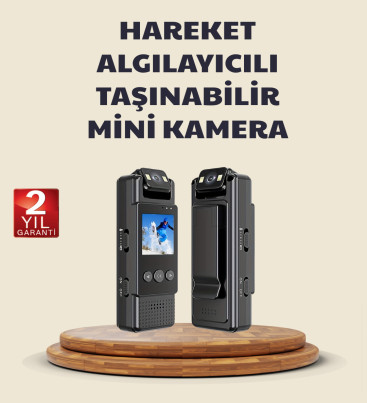 128GB Destekli Hareket Algılamalı Mini Kamera - Lisinya