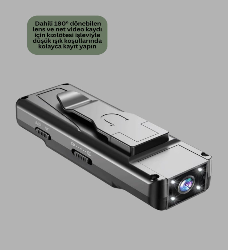 128GB Destekli Hareket Algılamalı Mini Kamera - Lisinya