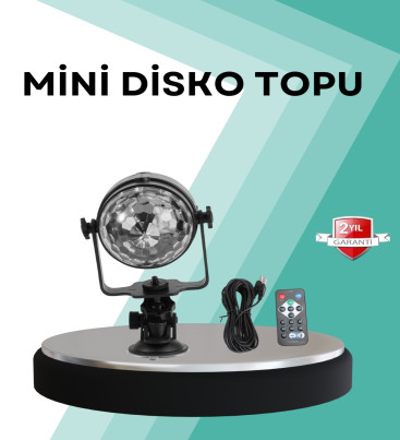 Uzaktan Kumandalı RGB Disko Projektör Işığı - Lisinya