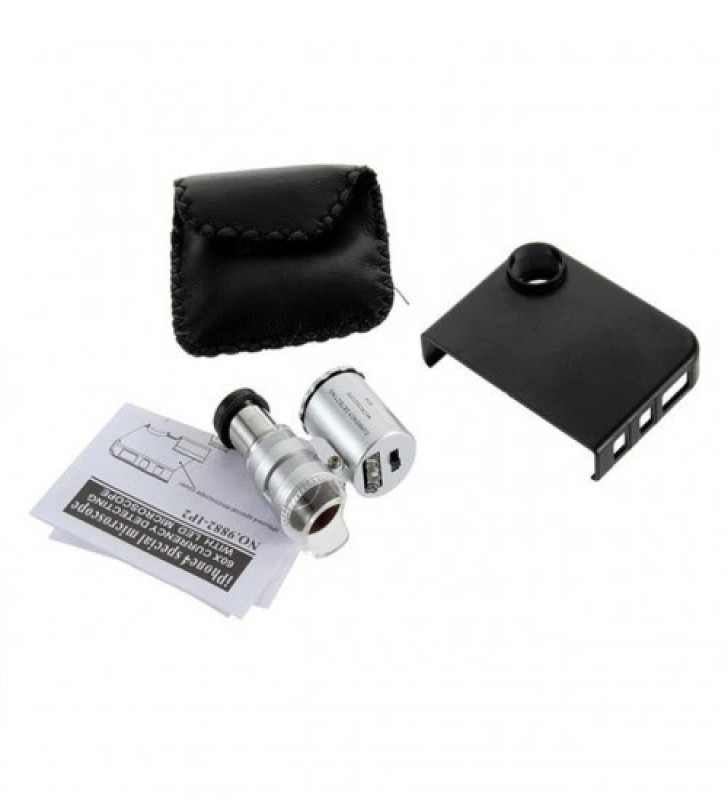 -Cep Telefonu Mikroskopu 60x Iphone 4 İçin No: 9882-ip2 ( Lisinya )