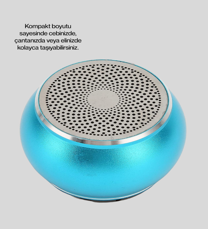 Mini Bluetooth Speaker | Uzun Pil Ömrü, Şık ve Hafif Tasarım - Lisinya