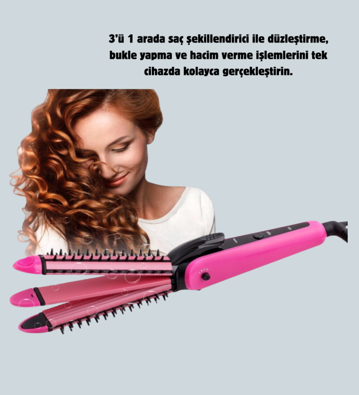 Elektrikli Saç Maşası ve Düzleştirici | Günlük ve Profesyonel - Lisinya