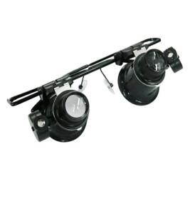 -Gözlük Model çıft Led Aydınlatma ,saat Onarımı Için Harika Büyüteç ( Lisinya )