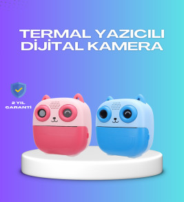 2.4 İnç Ekranlı Çocuk Fotoğraf Makinesi 6X Zoom Özellikli - Lisinya