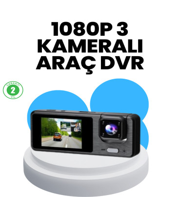 Geri Görüş Monitörlü Araç Kamerası | 2 İnç Ekran, Hareket Algılama - Lisinya