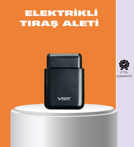 45 Dakika Çalışma Süreli Şarjlı Tıraş Makinesi | ABS Gövdeli - Lisinya