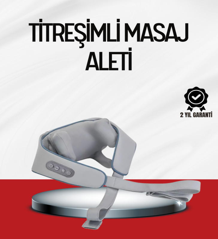 Çok Fonksiyonlu Kablosuz Masaj Aleti | 2 Modlu Isıtmalı - Lisinya