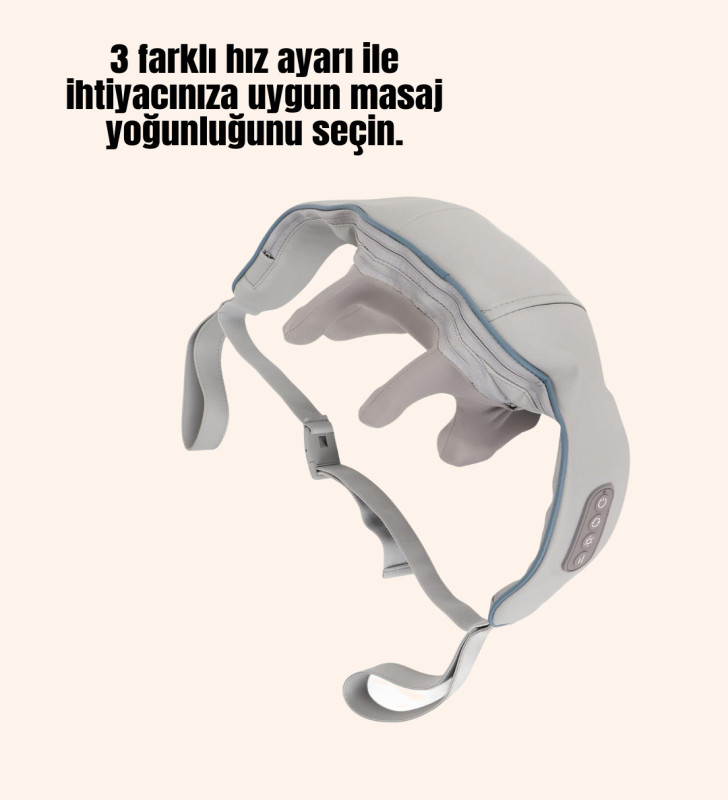 Servikal Rahatlatıcı Masaj Aleti | Trapezius ve Sırt İçin Uygun - Lisinya